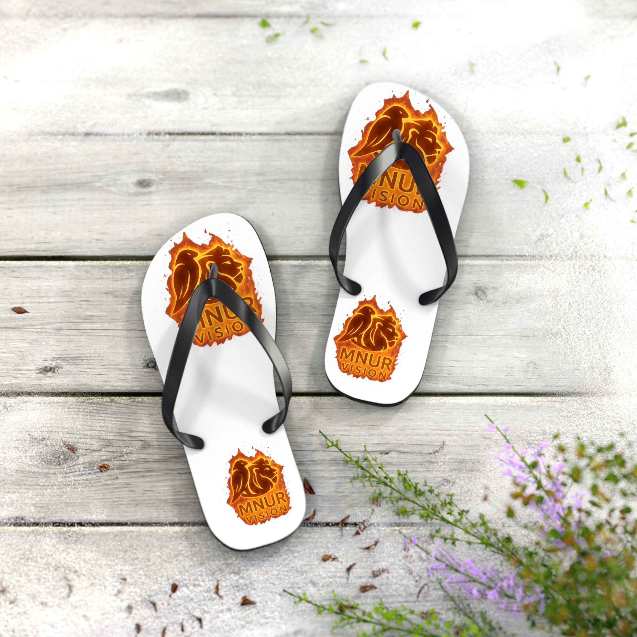 Tongs de Plage Stylées – Sandales d’Été, Chaussures Décontractées, Aventures en Plein Air, Cadeaux de Vacances, Design MNUR VISION