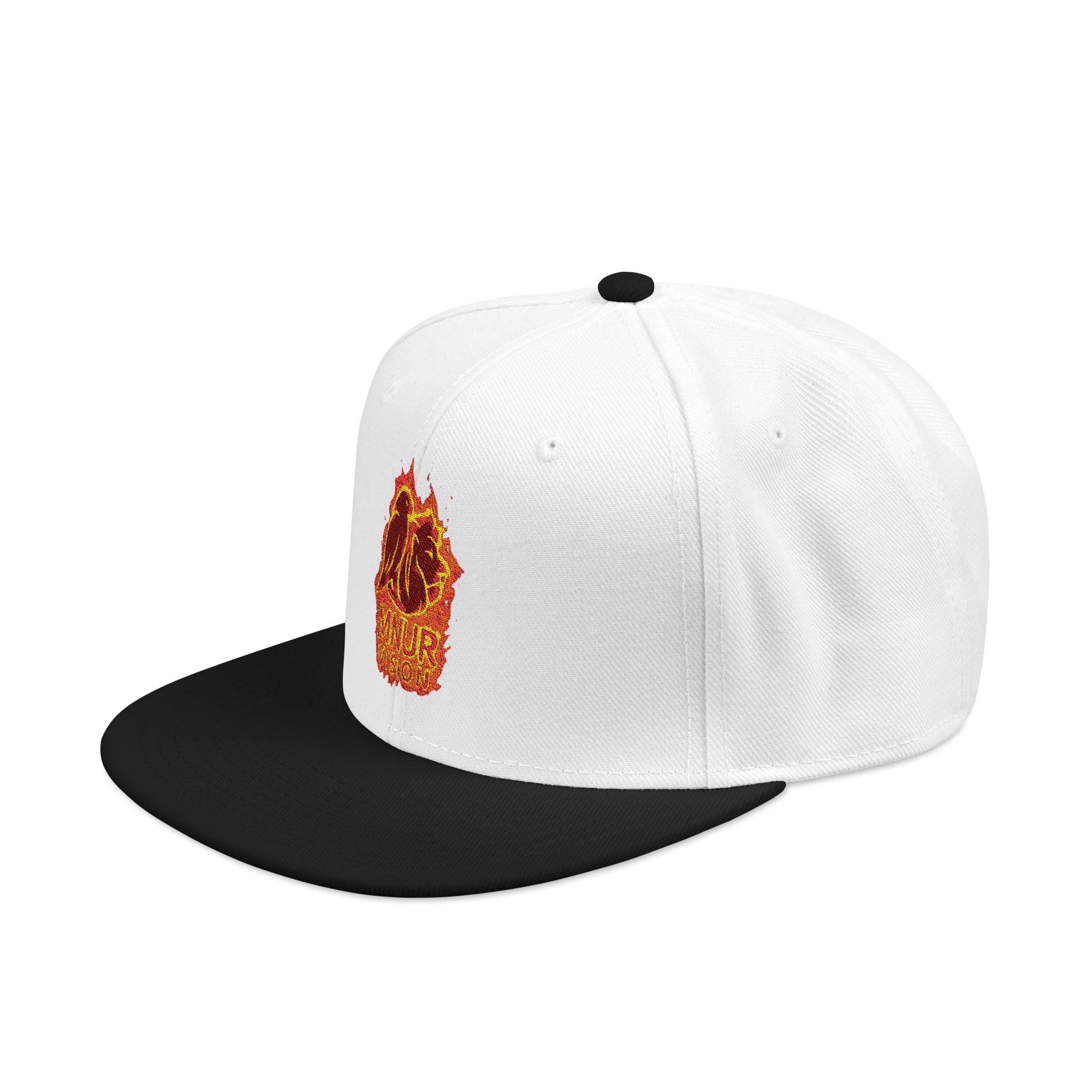 Casquette Snapback inspirée par le feu – Style tendance pour passionnés de mode, accessoire chic pour les festivals d’été, cadeau idéal pour les amis