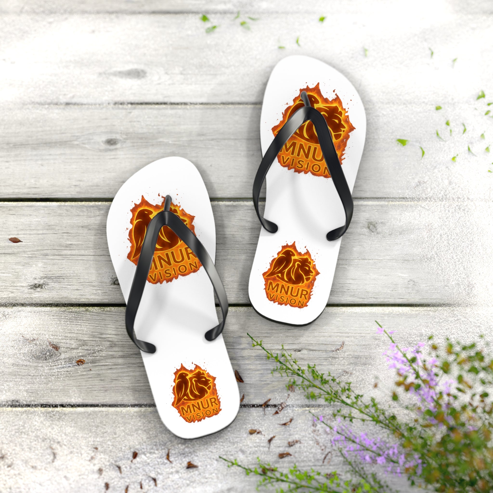 Tongs de Plage Stylées – Sandales d’Été, Chaussures Décontractées, Aventures en Plein Air, Cadeaux de Vacances, Design MNUR VISION