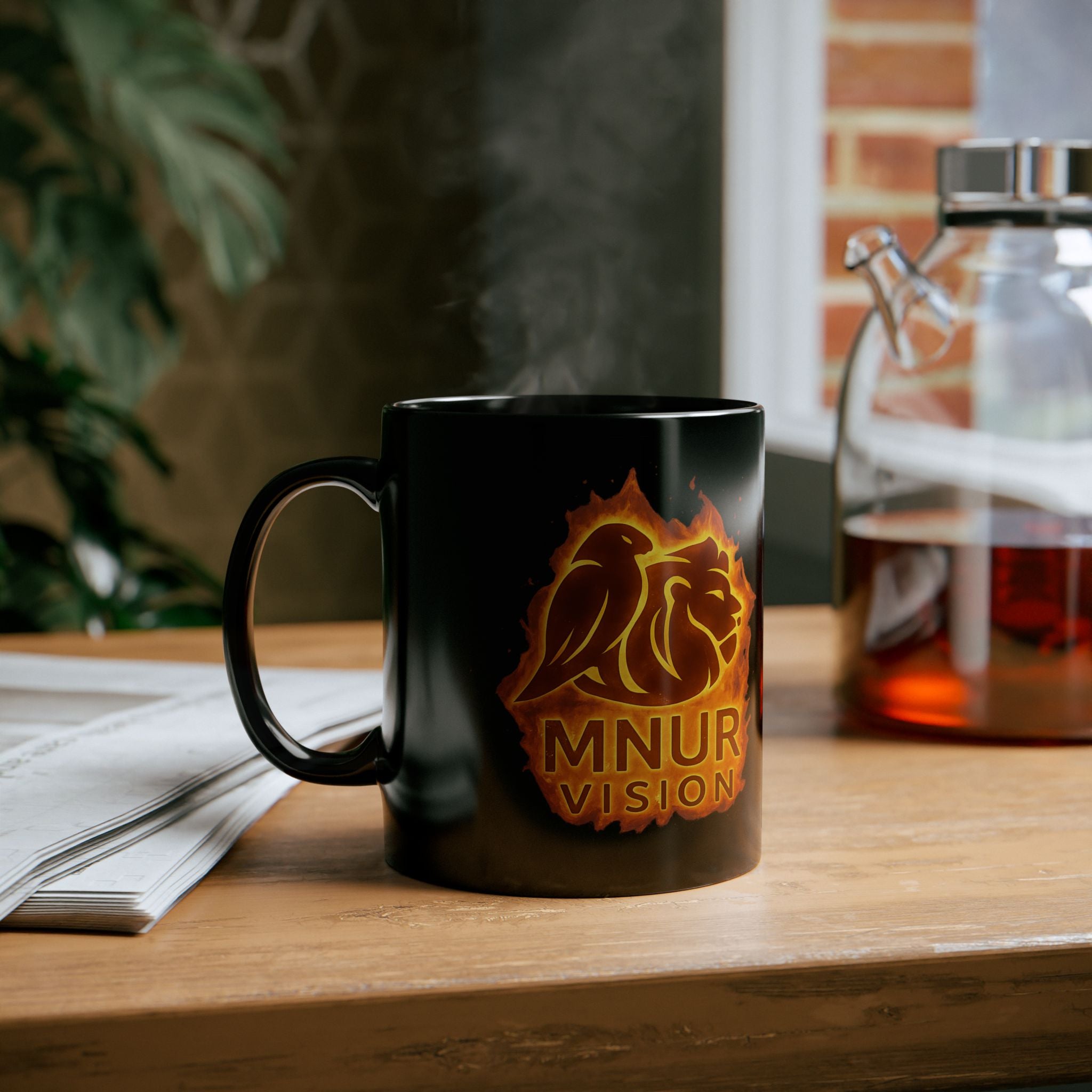 Mug Noir en Céramique – 11oz / 15oz Élégance, résistance et personnalisation sacrée