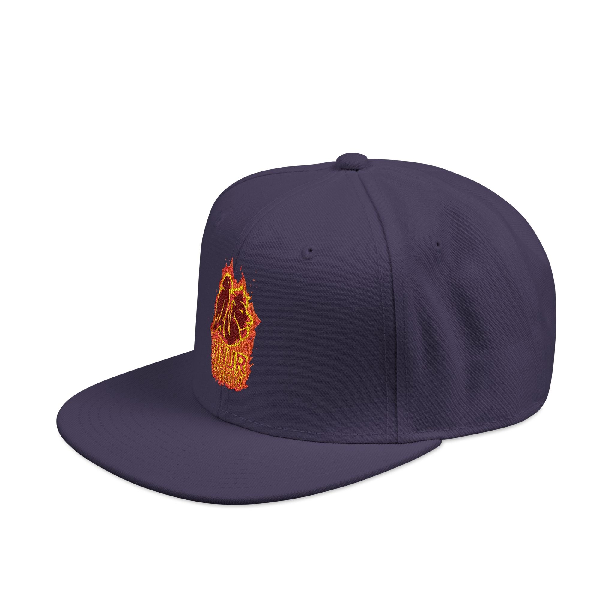 Casquette Snapback inspirée par le feu – Style tendance pour passionnés de mode, accessoire chic pour les festivals d’été, cadeau idéal pour les amis