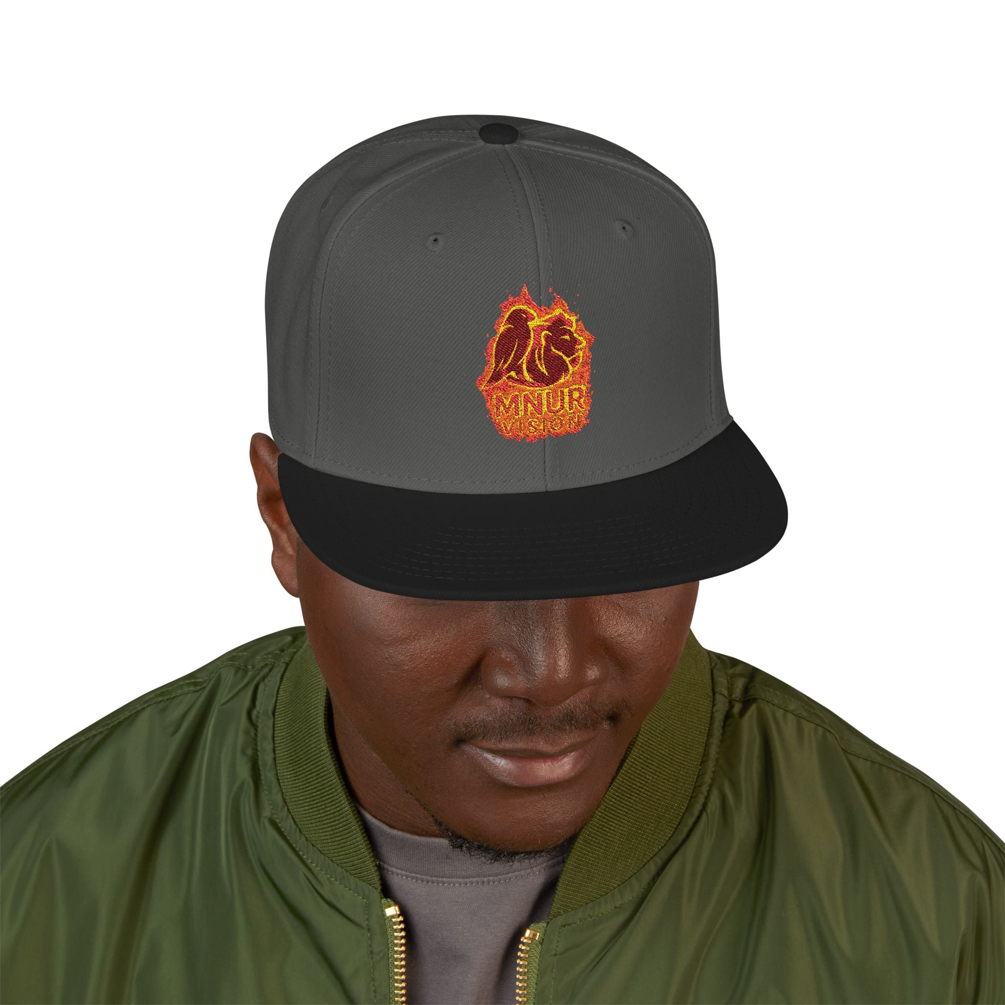 Casquette Snapback inspirée par le feu – Style tendance pour passionnés de mode, accessoire chic pour les festivals d’été, cadeau idéal pour les amis