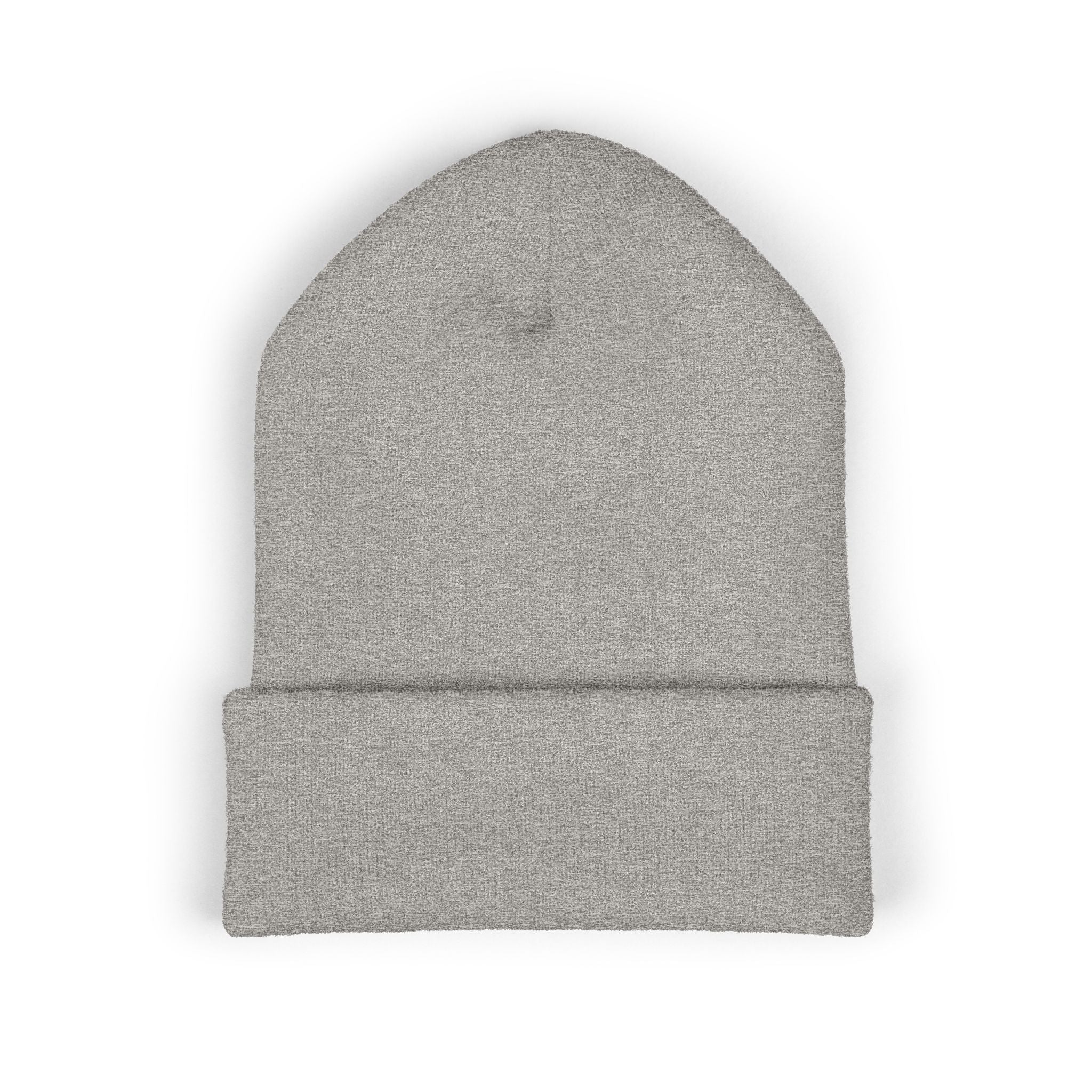 Bonnet Classique à Revers – MNUR VISION Accessoire d’hiver brodé, stylé et spirituel – Unisexe, intemporel, idéal pour offrir