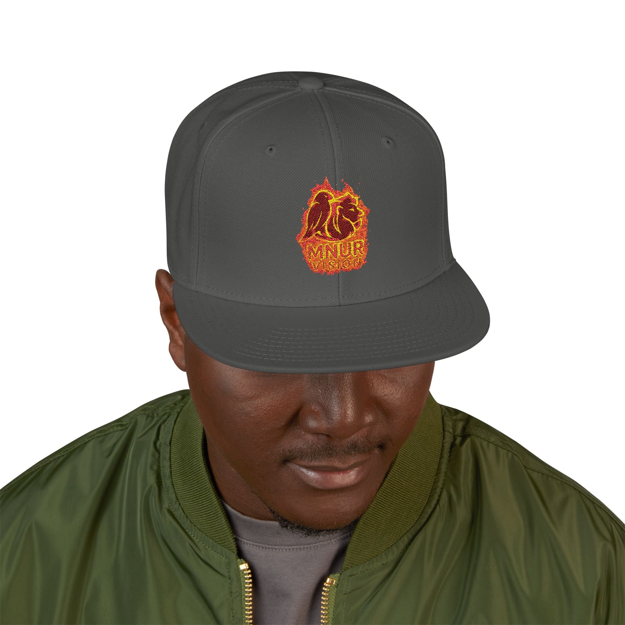 Casquette Snapback inspirée par le feu – Style tendance pour passionnés de mode, accessoire chic pour les festivals d’été, cadeau idéal pour les amis