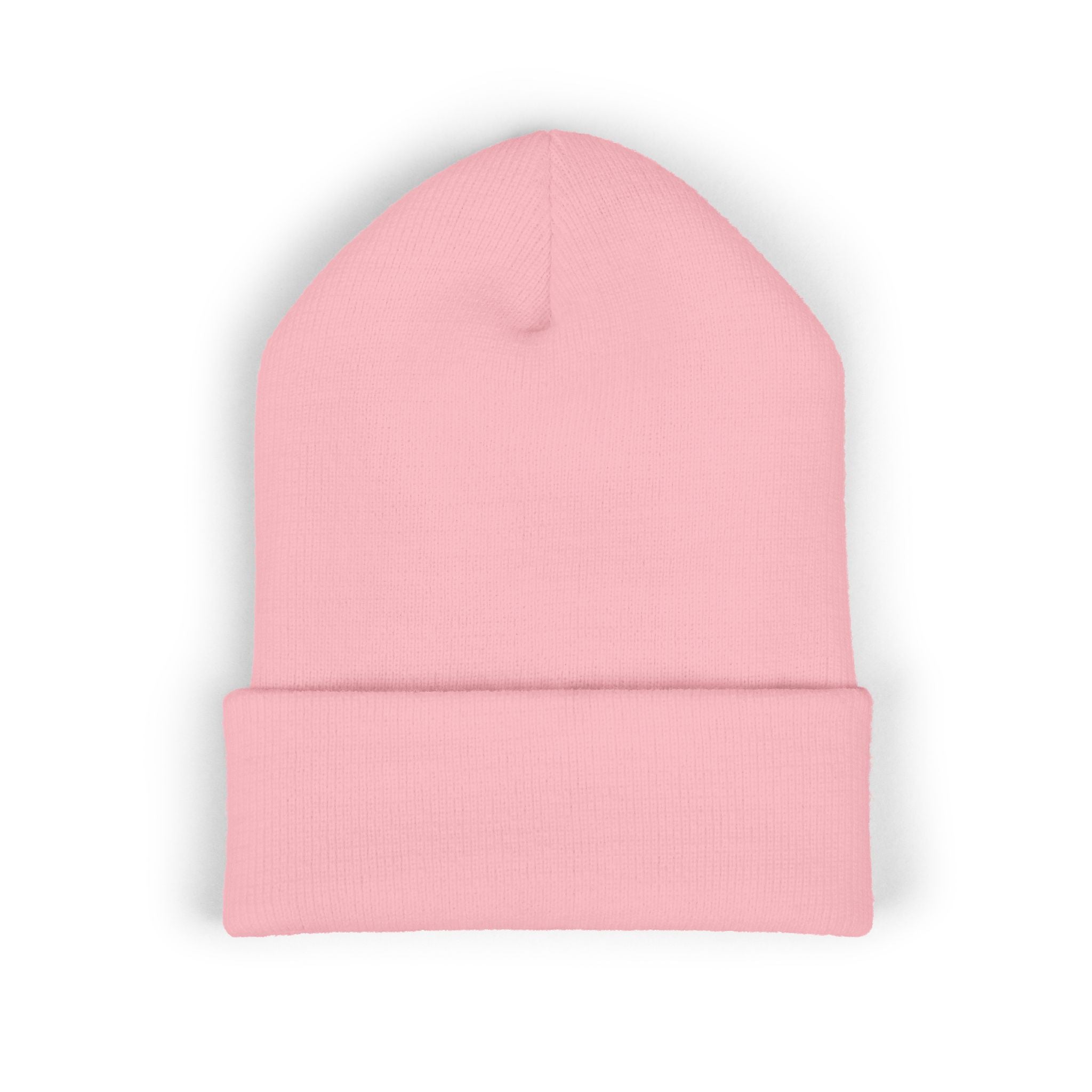 Bonnet Classique à Revers – MNUR VISION Accessoire d’hiver brodé, stylé et spirituel – Unisexe, intemporel, idéal pour offrir