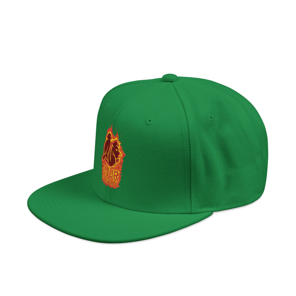 Casquette Snapback inspirée par le feu – Style tendance pour passionnés de mode, accessoire chic pour les festivals d’été, cadeau idéal pour les amis