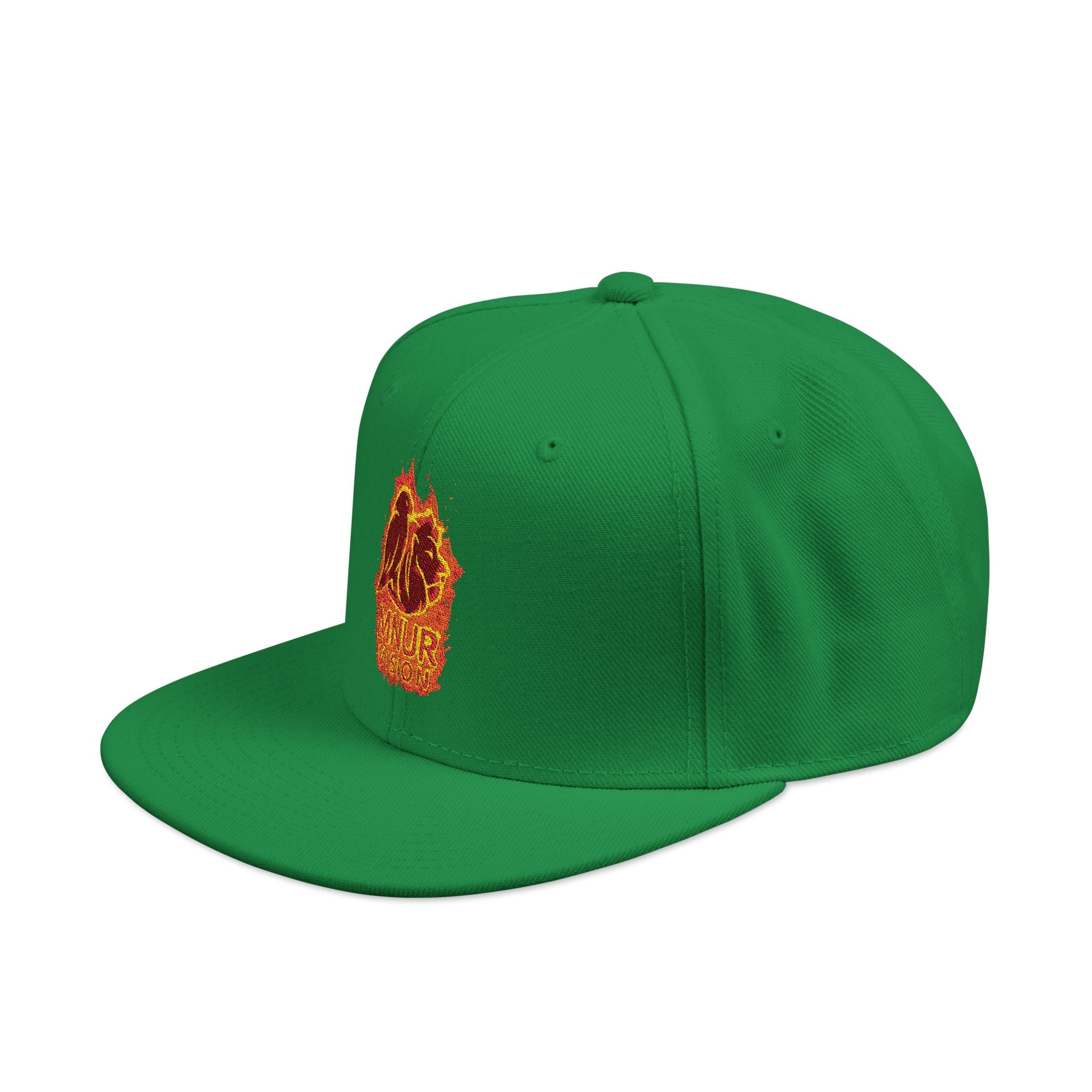 Casquette Snapback inspirée par le feu – Style tendance pour passionnés de mode, accessoire chic pour les festivals d’été, cadeau idéal pour les amis