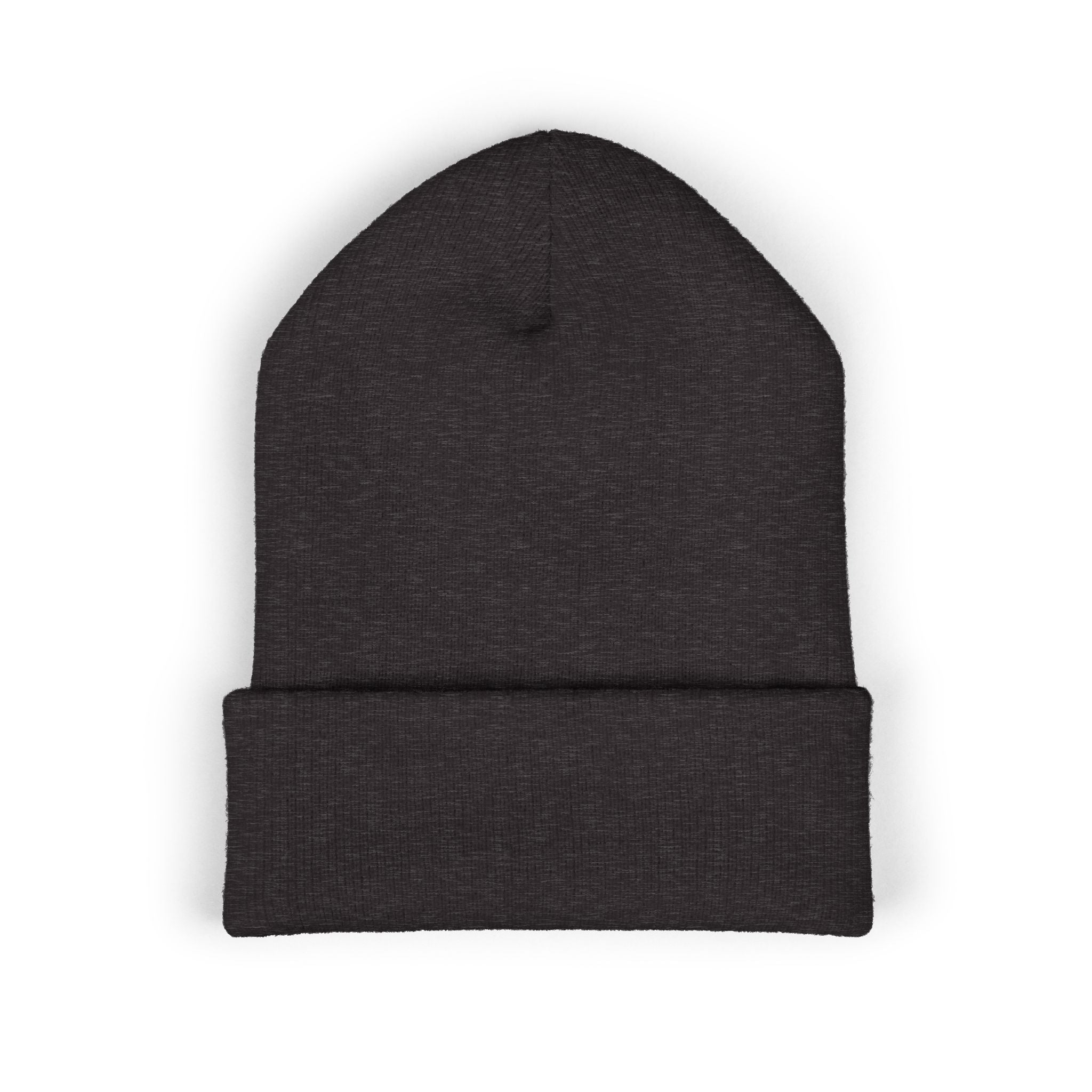 Bonnet Classique à Revers – MNUR VISION Accessoire d’hiver brodé, stylé et spirituel – Unisexe, intemporel, idéal pour offrir