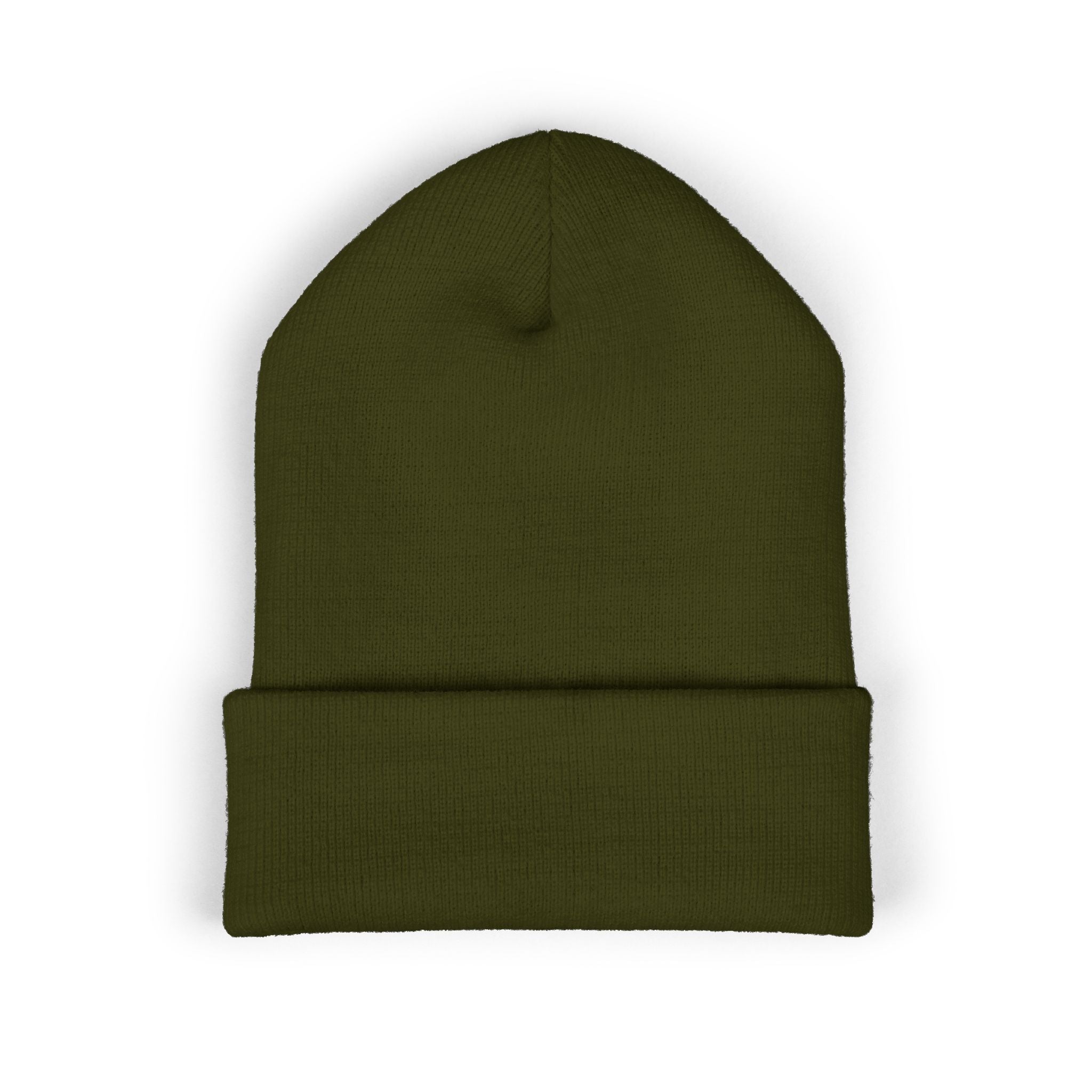 Bonnet Classique à Revers – MNUR VISION Accessoire d’hiver brodé, stylé et spirituel – Unisexe, intemporel, idéal pour offrir