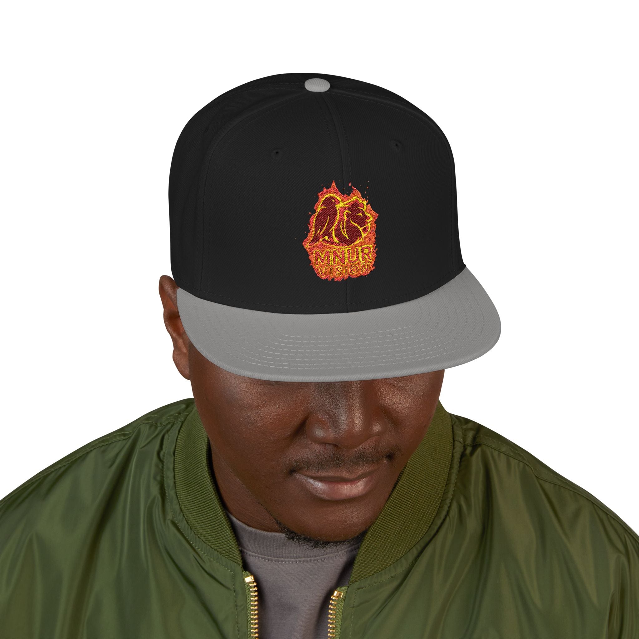 Casquette Snapback inspirée par le feu – Style tendance pour passionnés de mode, accessoire chic pour les festivals d’été, cadeau idéal pour les amis