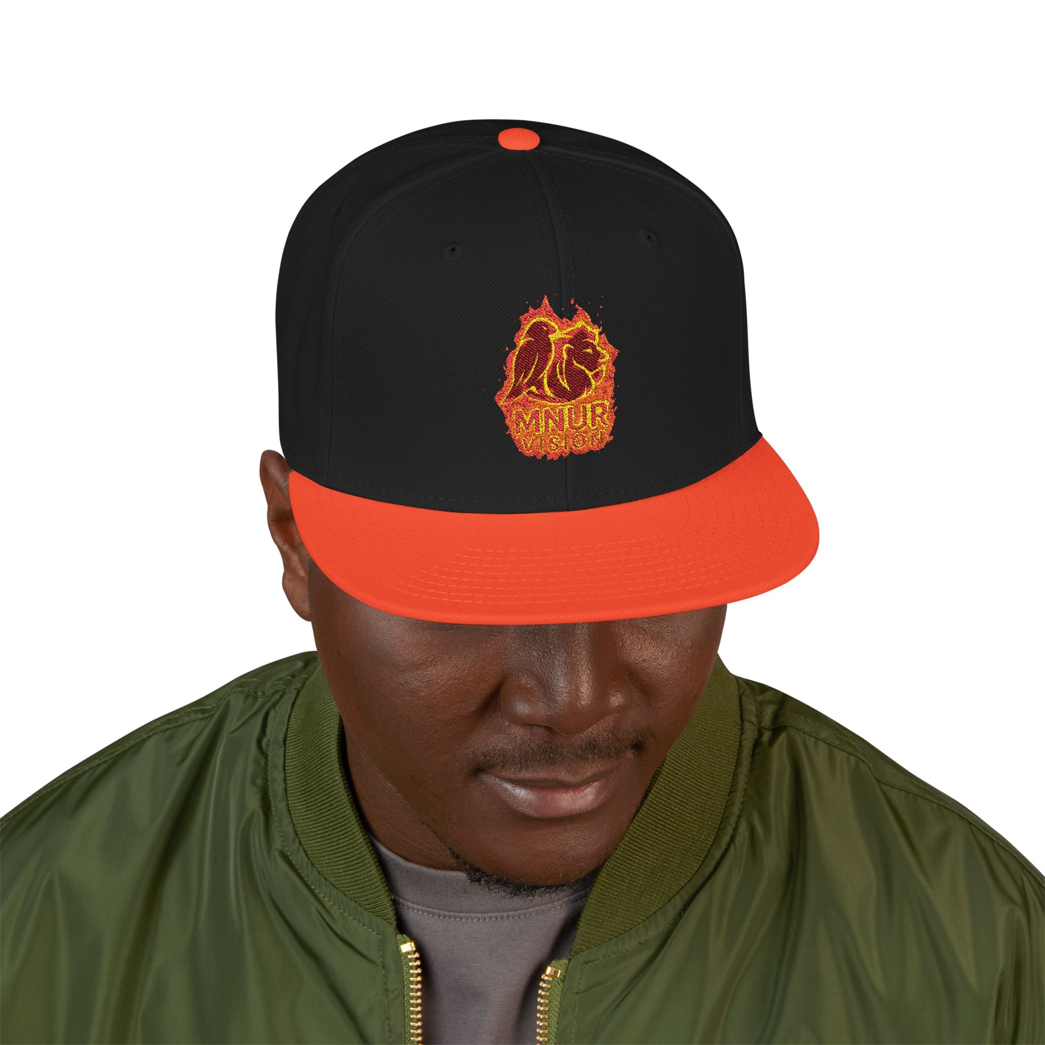 Casquette Snapback inspirée par le feu – Style tendance pour passionnés de mode, accessoire chic pour les festivals d’été, cadeau idéal pour les amis
