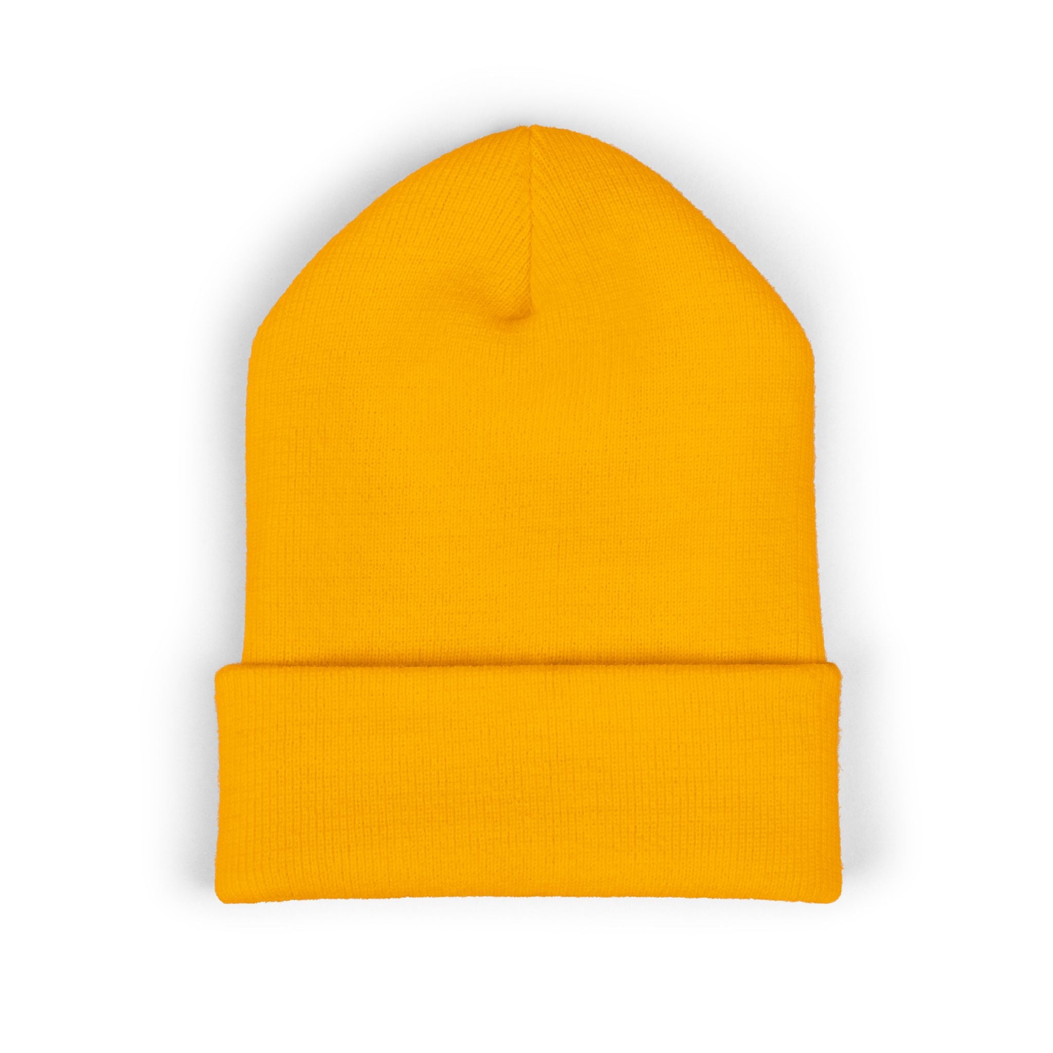 Bonnet Classique à Revers – MNUR VISION Accessoire d’hiver brodé, stylé et spirituel – Unisexe, intemporel, idéal pour offrir