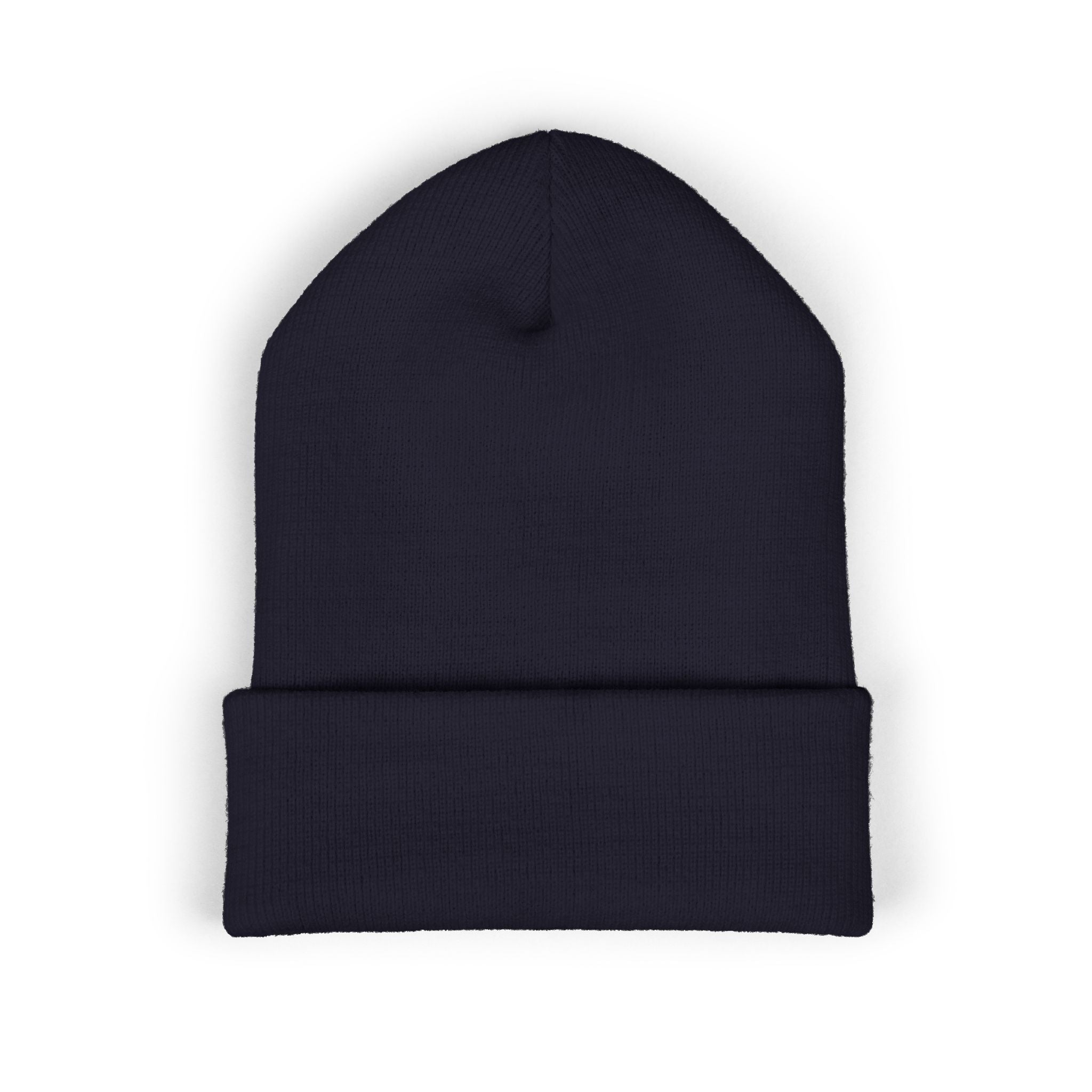 Bonnet Classique à Revers – MNUR VISION Accessoire d’hiver brodé, stylé et spirituel – Unisexe, intemporel, idéal pour offrir