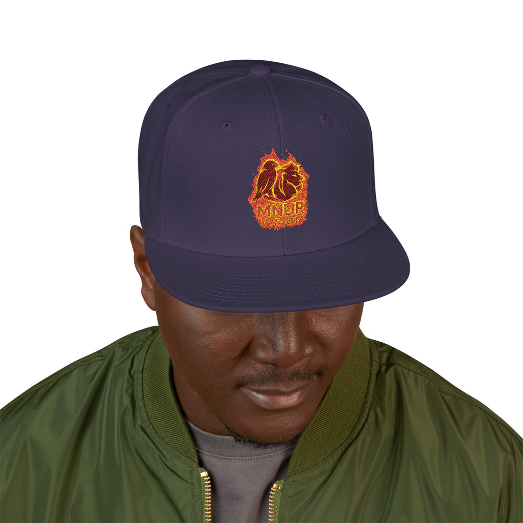 Casquette Snapback inspirée par le feu – Style tendance pour passionnés de mode, accessoire chic pour les festivals d’été, cadeau idéal pour les amis