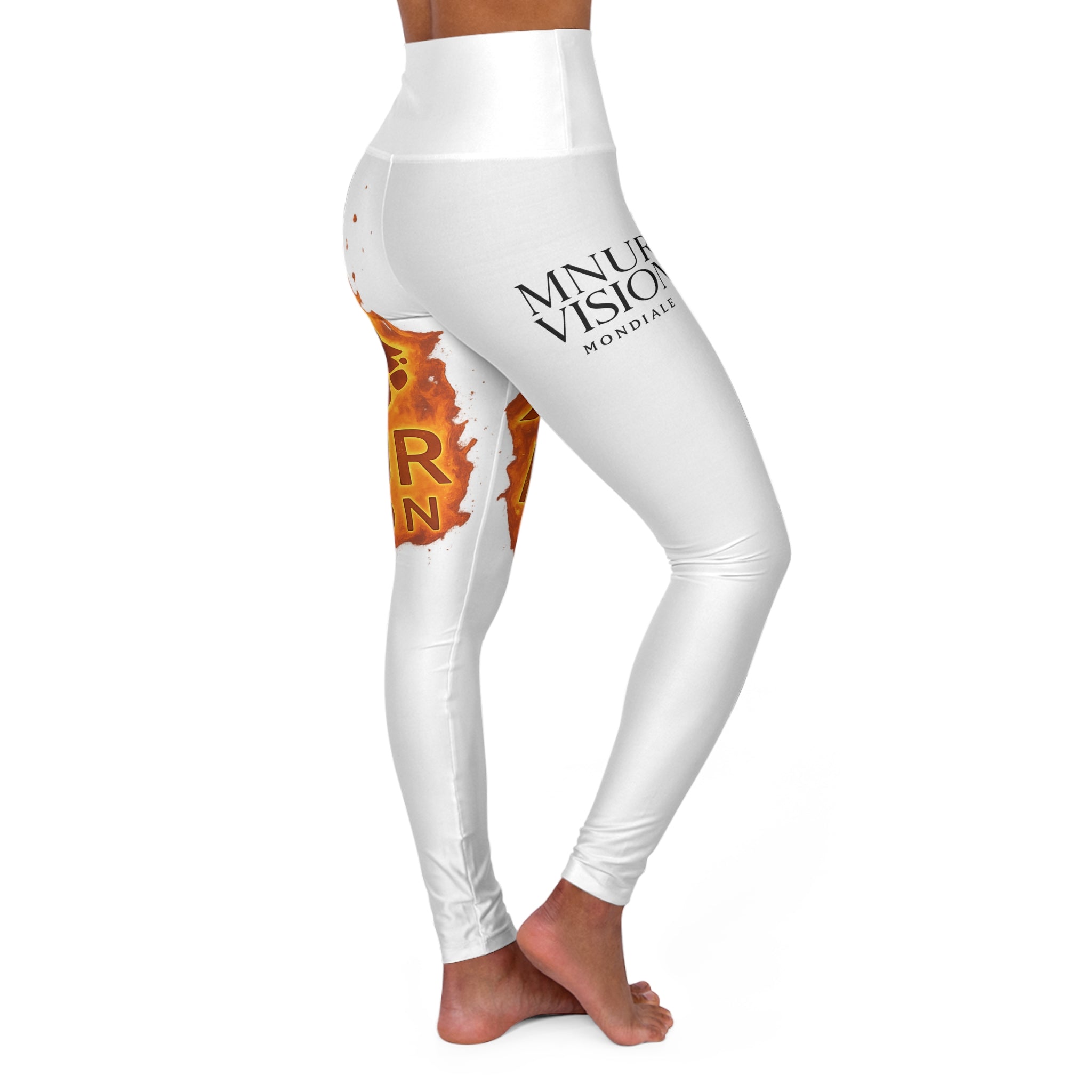 Leggings de Yoga Taille Haute au Design Remarquable – Tenue de Fitness Alliant Confort et Style, Vêtement Sport pour Yoga, Salle de Sport et Détente